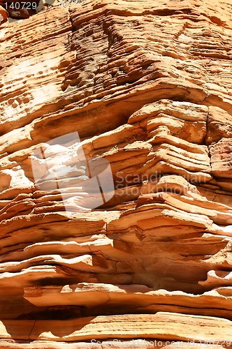 Image of rock wall at kings canyon