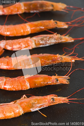 Image of Cooking prawns