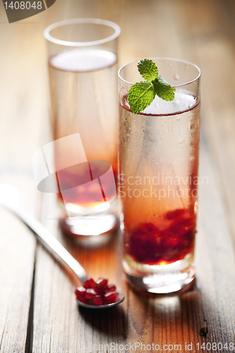 Image of pomegranate drink