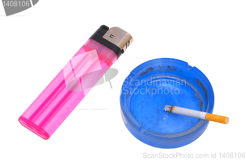 Image of Lighter with an ashtray.