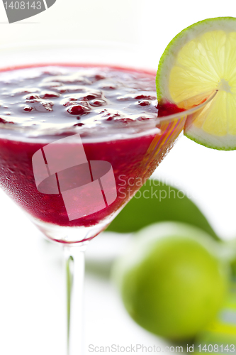 Image of raspberry daiquiri cocktail