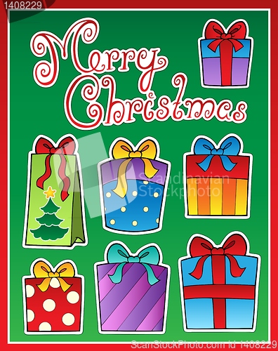 Image of Christmas theme greeting card 2
