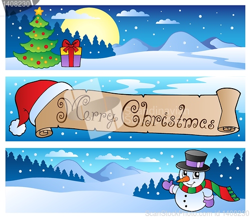 Image of Christmas banners collection 1