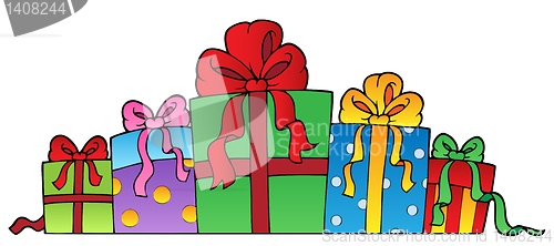 Image of Various decorated gifts 1