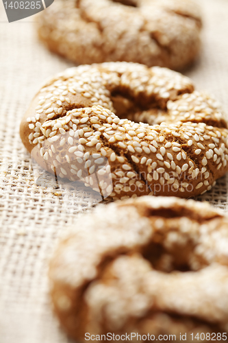 Image of fresh wholegrain bread