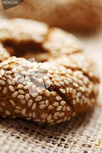 Image of fresh wholegrain bread