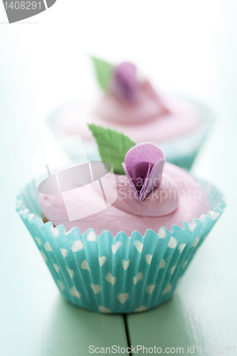 Image of Pastel cupcakes