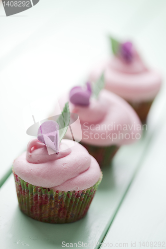 Image of Pastel cupcakes