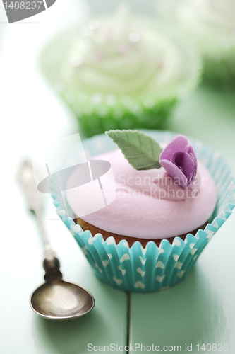 Image of Pastel cupcakes