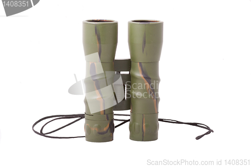 Image of binoculars khaki