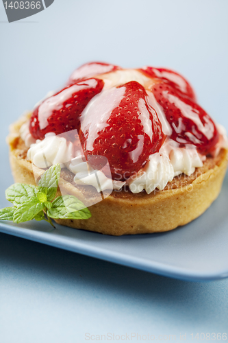Image of strawberry creaem cake