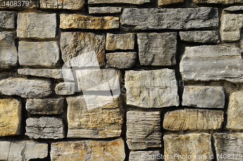 Image of Masonry rock wall texture