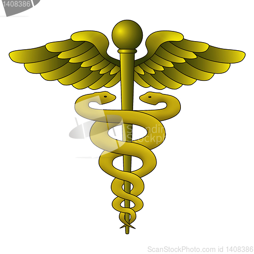 Image of Caduceus Symbol