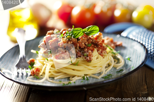 Image of spaghetti bolognese