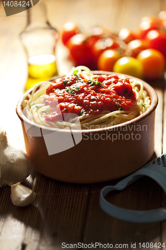 Image of spaghetti napolitana