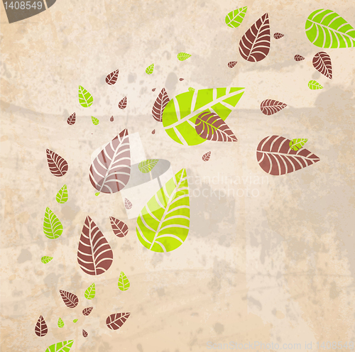 Image of Abstract Nature Green Background