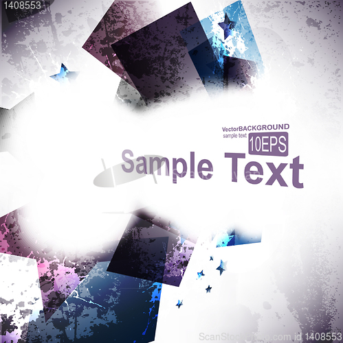 Image of Abstract dark shape design concept. Vector illustration
