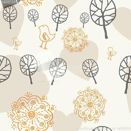 Image of floral seamless pattern