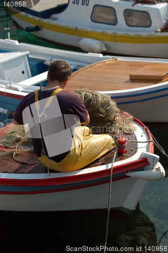 Image of fisherman boat