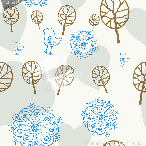 Image of floral seamless pattern