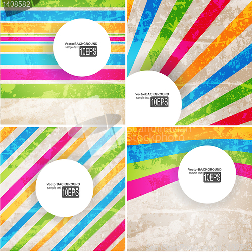 Image of Abstract pattern for design. Retro paper background