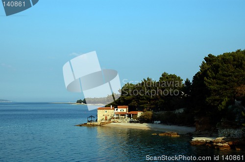 Image of island coastline