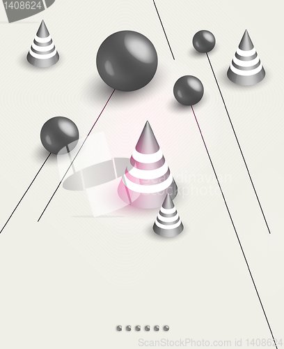 Image of futuristic art background