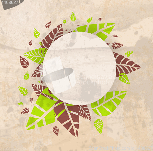 Image of Abstract Nature Green Background