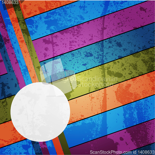 Image of Grunge multicolored stripes background