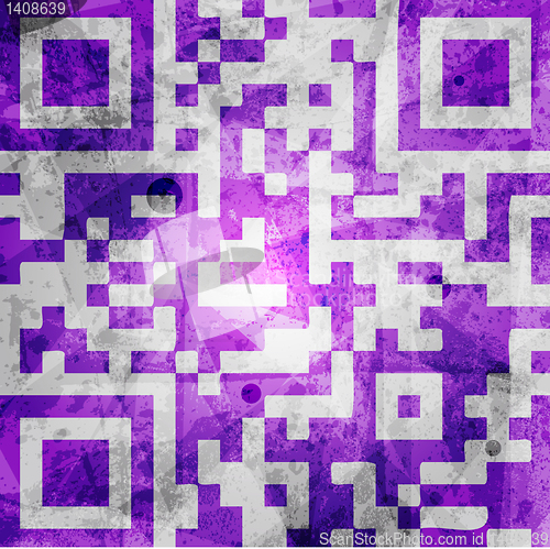 Image of qr code background