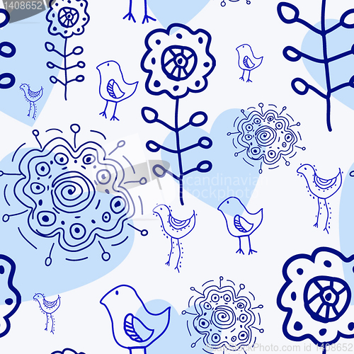 Image of floral seamless pattern