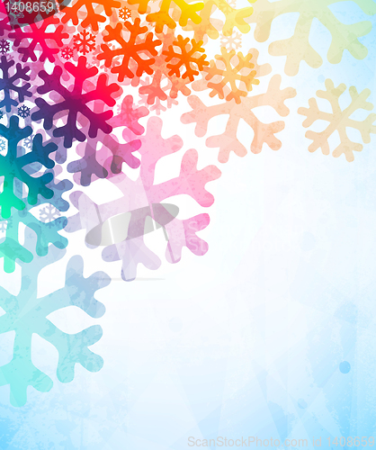 Image of Abstract vector colorful background