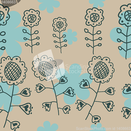 Image of floral seamless pattern