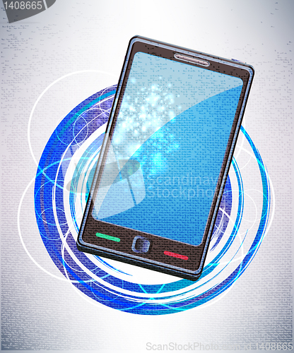 Image of Vector mobile background