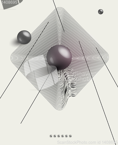Image of futuristic art background