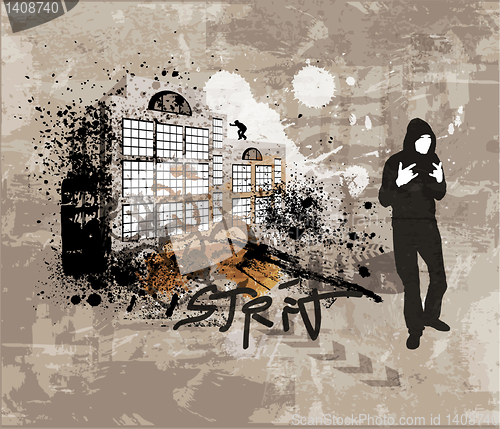 Image of Grunge urban background