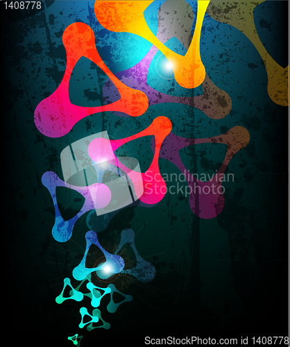 Image of Abstract vector colorful background