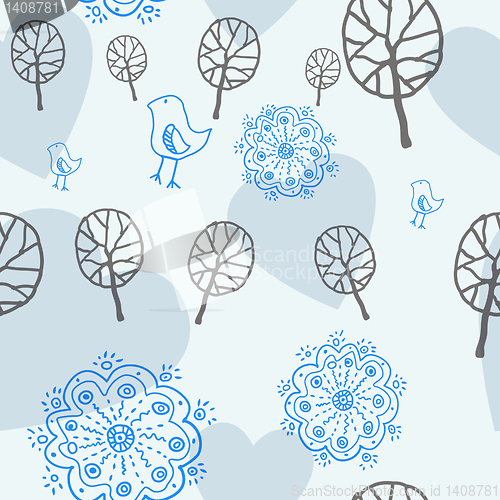 Image of floral seamless pattern