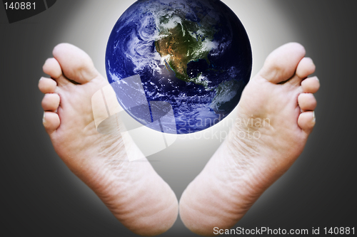 Image of world at your feet