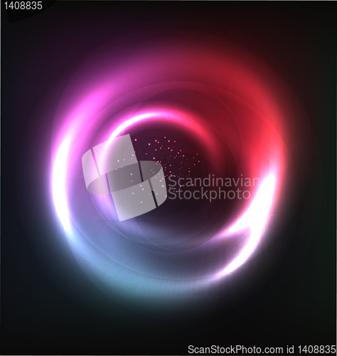 Image of cosmic vector shiny background