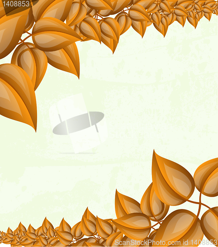 Image of  leaves design