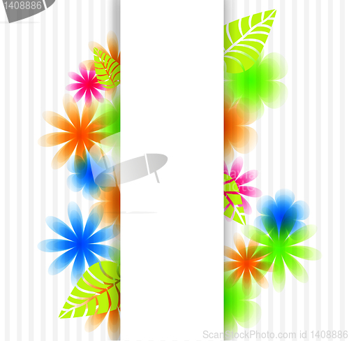 Image of Vector flowers
