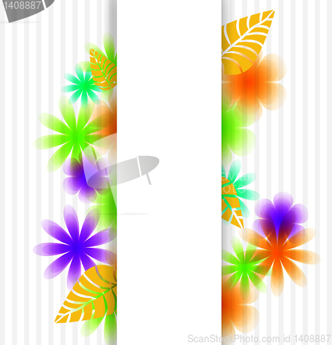 Image of Vector flowers