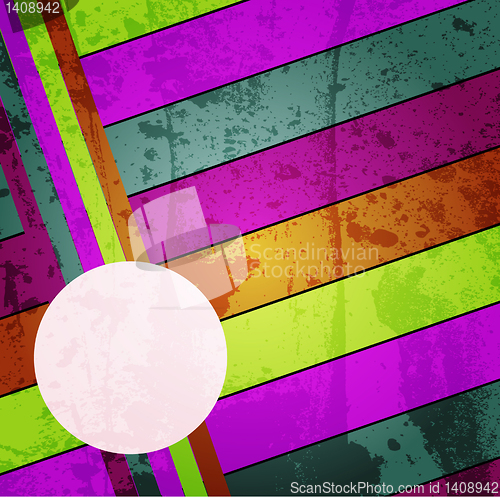 Image of Grunge multicolored stripes background