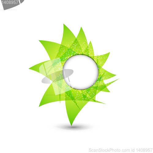 Image of Abstract vector glossy shapes of background. For design