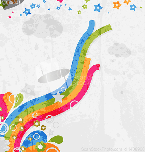Image of Retro modern vector illustration