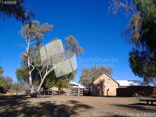 Image of alice springs telegraph station