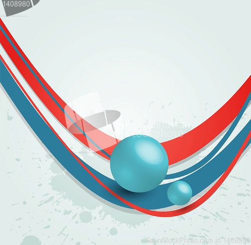 Image of abstract wave background. line for design