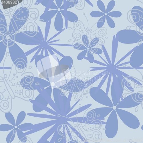 Image of floral seamless pattern