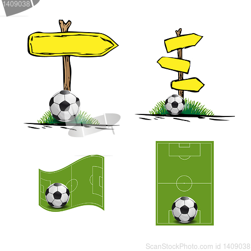Image of soccer design element